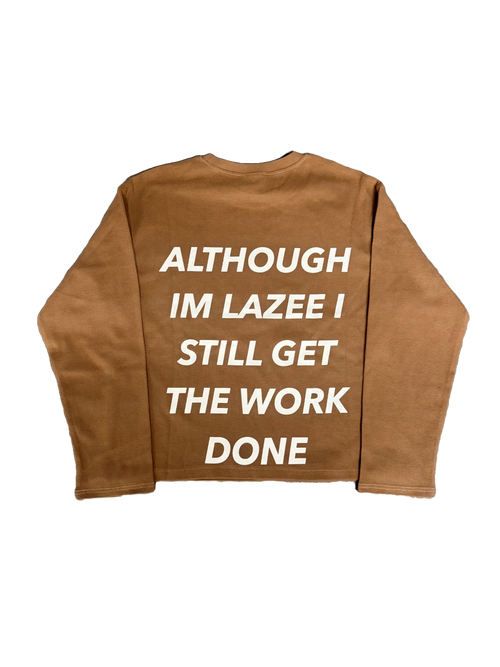Brown Waffle Knit