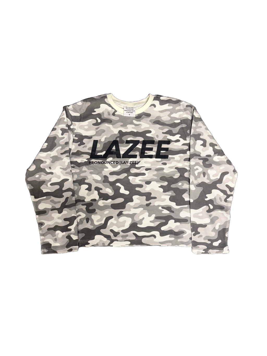 Snow Camo Waffle Knit